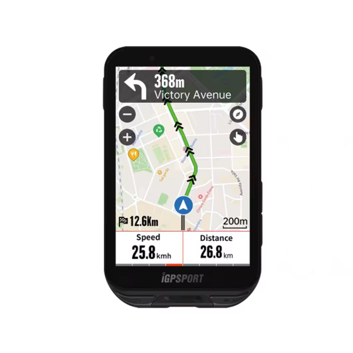 IGPSPORT - Ciclocomputador Igpsport Igs800 Táctil Color Negro