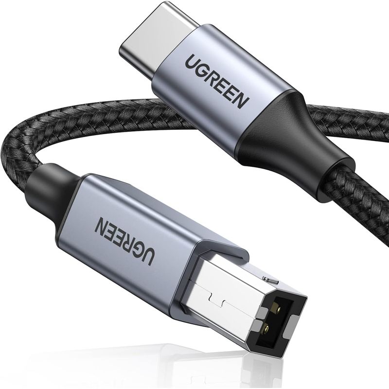 UGREEN - Cable Impresora USB-C a USB Tipo B 2.0 Escáner Cable MIDI 1m