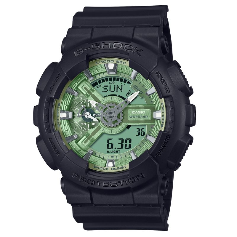 CASIO - Reloj  G-SHOCK Modelo GA-110CD-1A3 Diseño Deportivo