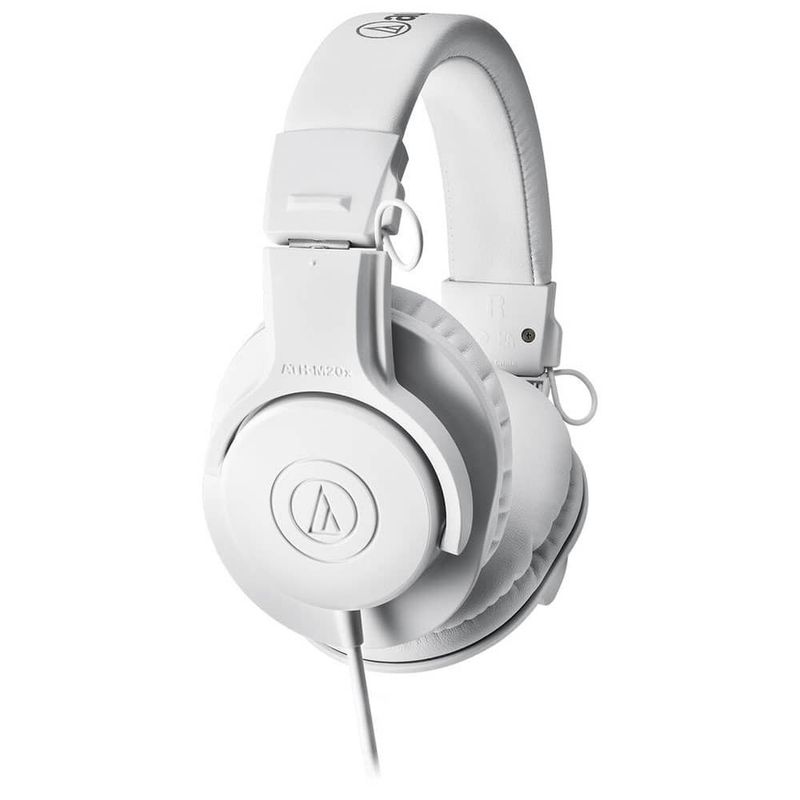 AUDIO TECHNICA - Audífonos De Monitoreo Audio-technica Ath-m20x Blancos
