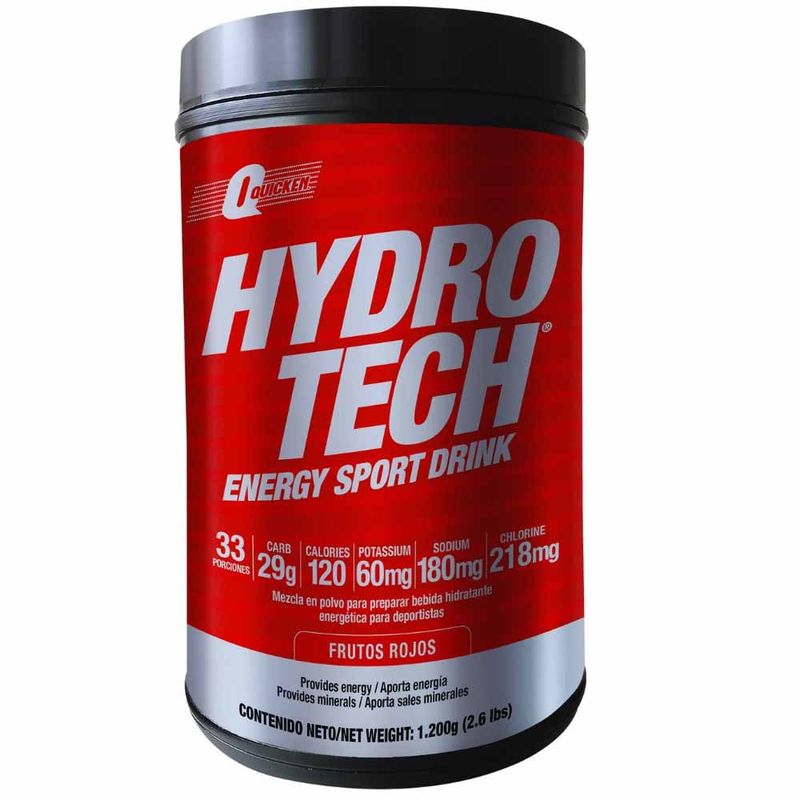 QUICKEN - Hidratante Hydrotech Energética Quicken 2.6 lbs Frutos Rojos