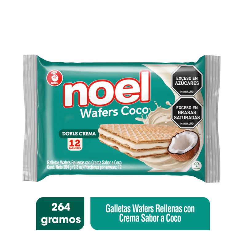 NOEL - Galletas Wafer Noel Coco