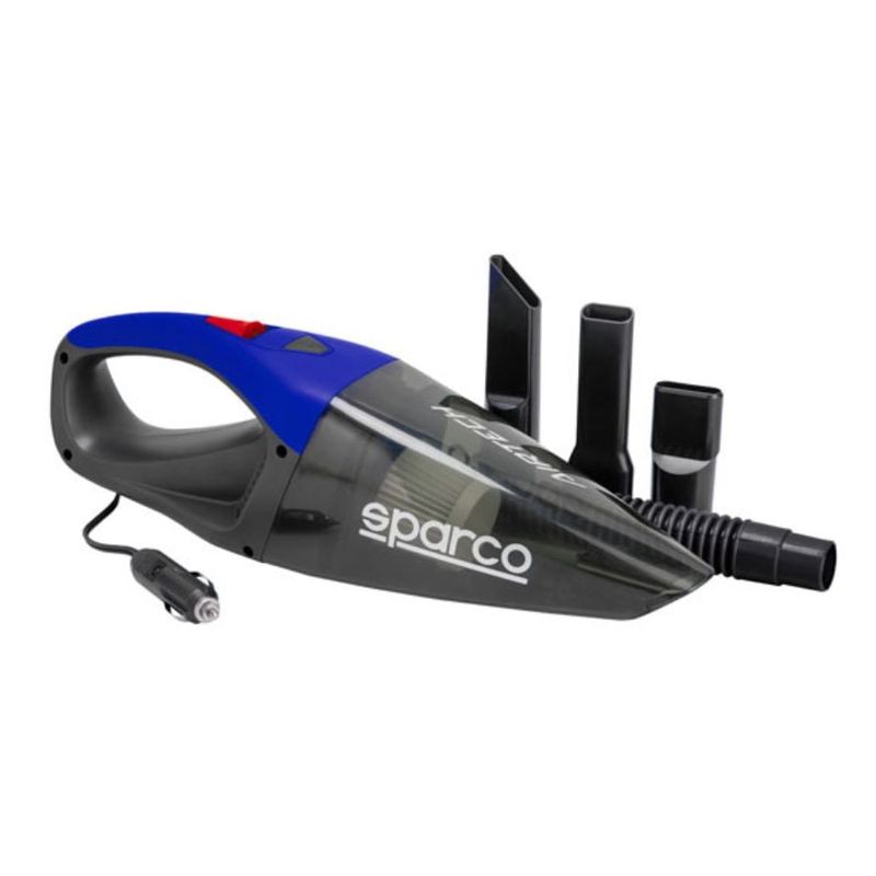 SPARCO - Aspiradora Carro 12V Boquillas Intercambiables Sparco