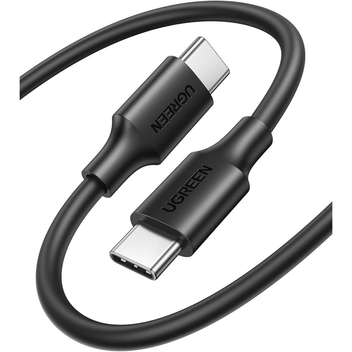 UGREEN - Cable Tipo C 2.0 A Usb-c 2.0 Macho 3a 60w 1mt Ugreen 50997