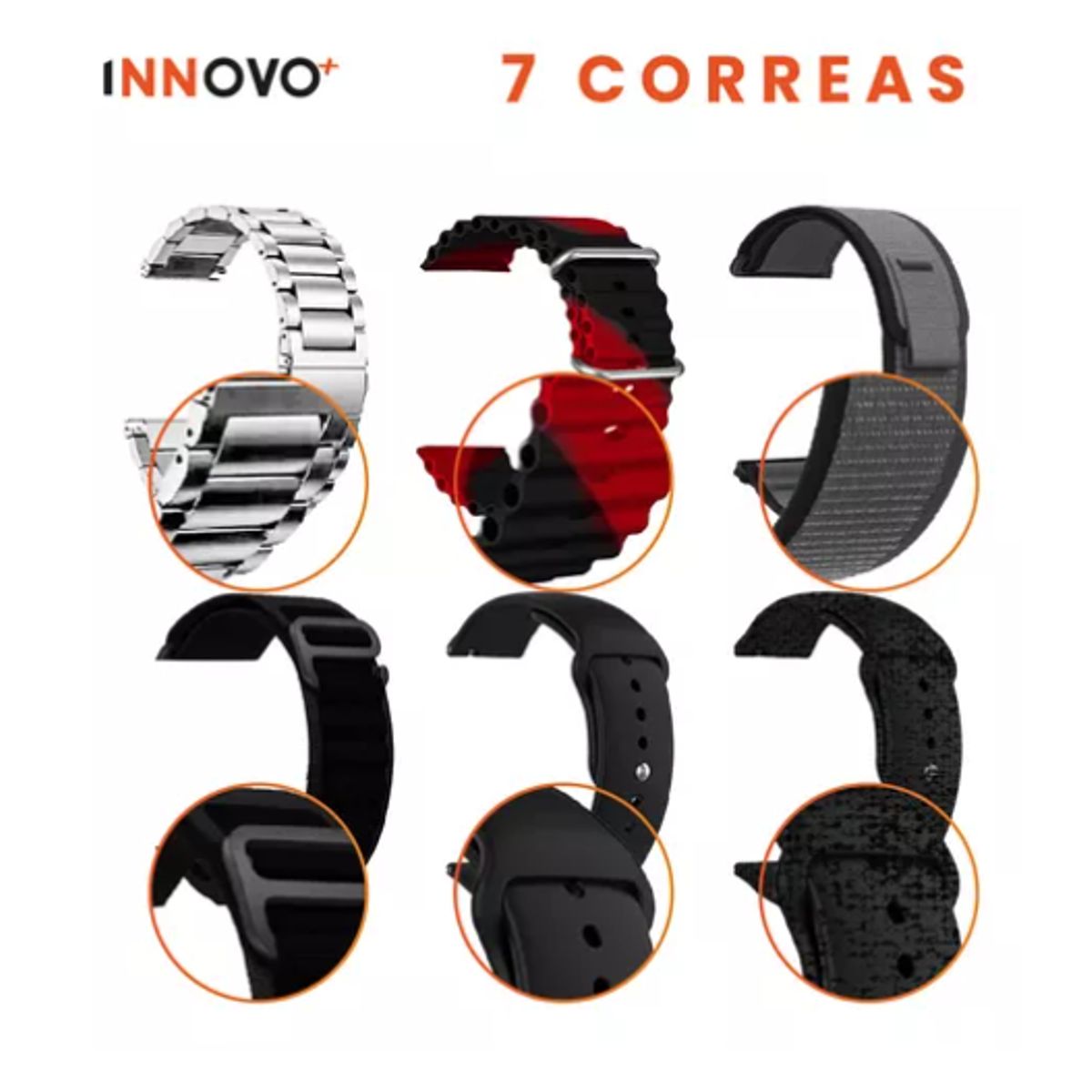 INNOVA - Smartwatch Ultra 2 Con Auriculares 10 En 1 Max Suite Innovo