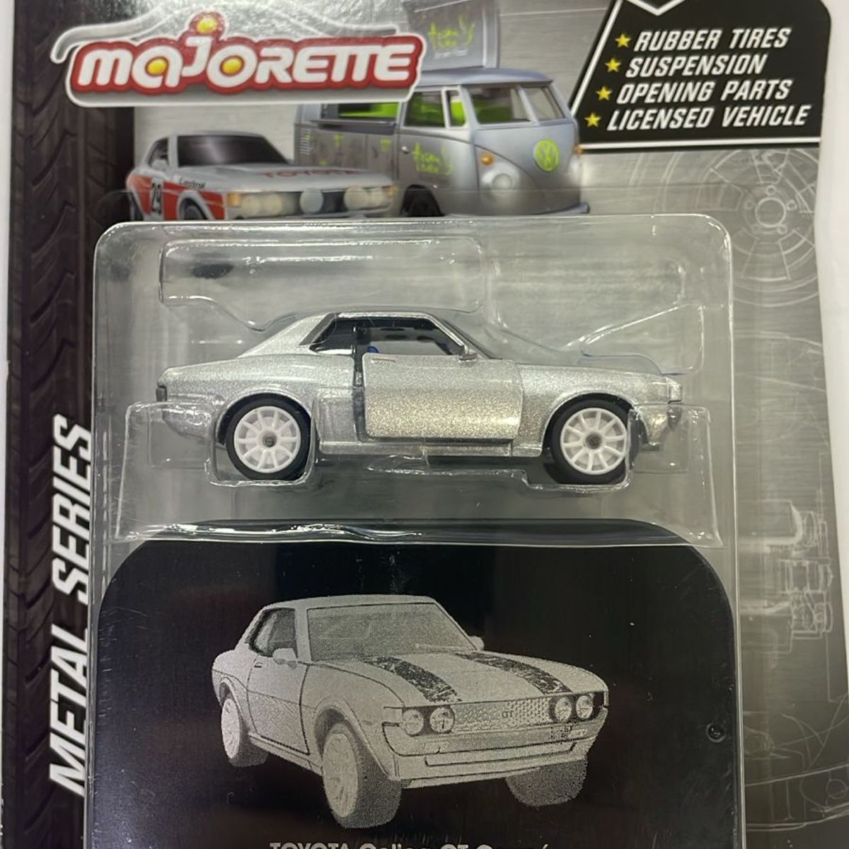 TOYOTA - Toyota Celica Gt Coupe Majorette Escala 164 Metal Series