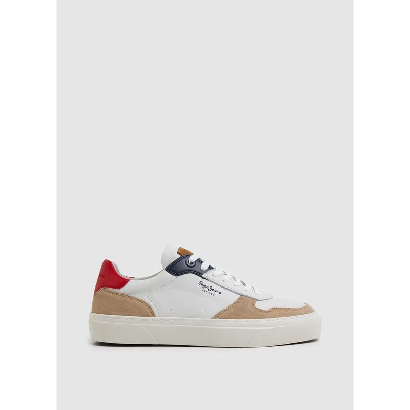PEPE JEANS - Yogi Street 3.0 Blanco y Café Para Hombre