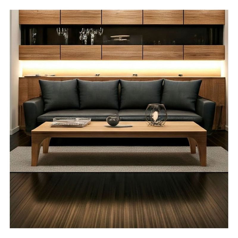 22 GRADOS DECORACION - Mesa de Centro Irina Roble Natural 120x60cm