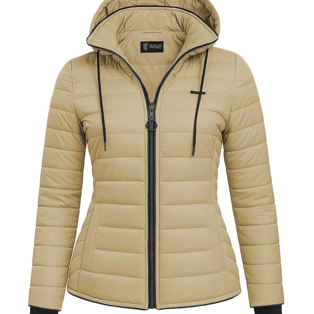 MODA EN CIRCUITO - Chaqueta Impermeable Corta para Mujer