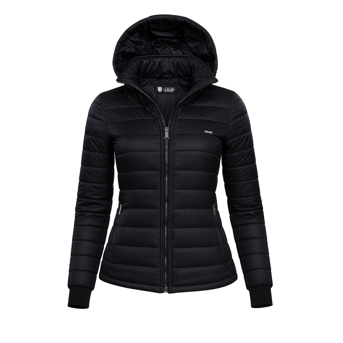 MODA EN CIRCUITO - Chaqueta Impermeable Corta para Mujer-