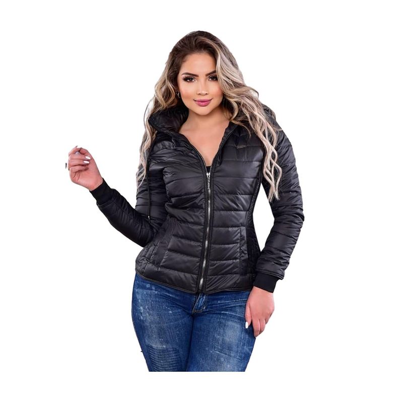 MODA EN CIRCUITO - Chaqueta Impermeable Corta para Mujer.-