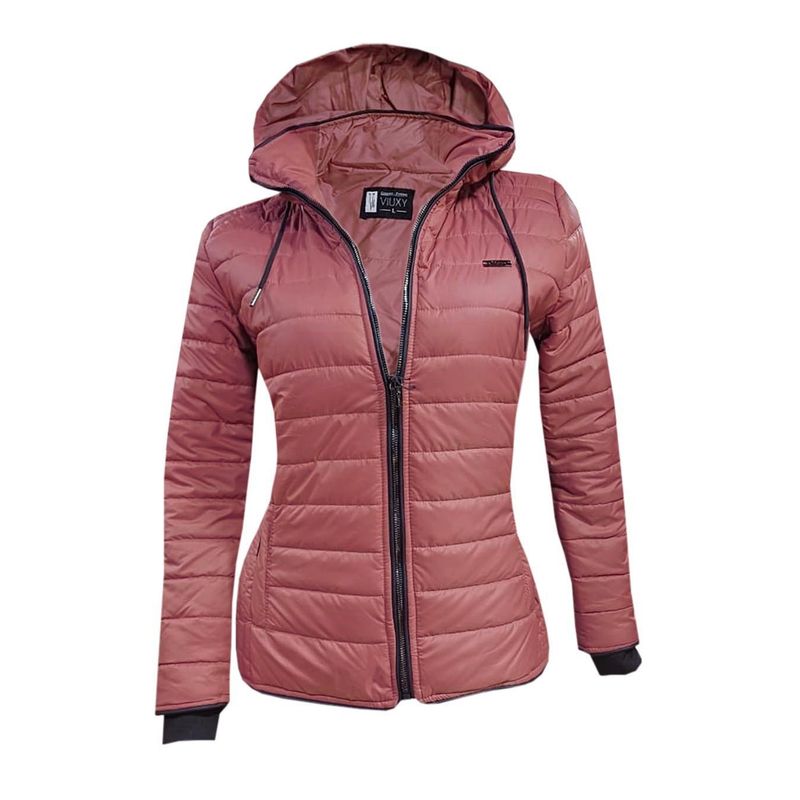 MODA EN CIRCUITO - Chaqueta Impermeable Corta para Mujer.-