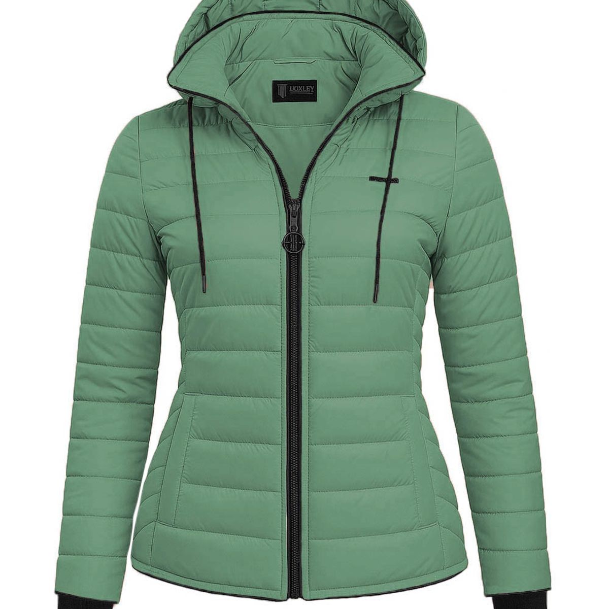 MODA EN CIRCUITO - Chaqueta Impermeable Corta para Mujer-