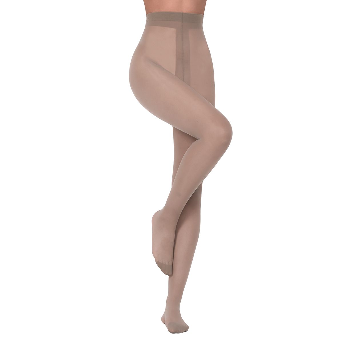 RITCHI - Media Velada Sheer Transparente Ritchi Elegancia Natural para Mujer