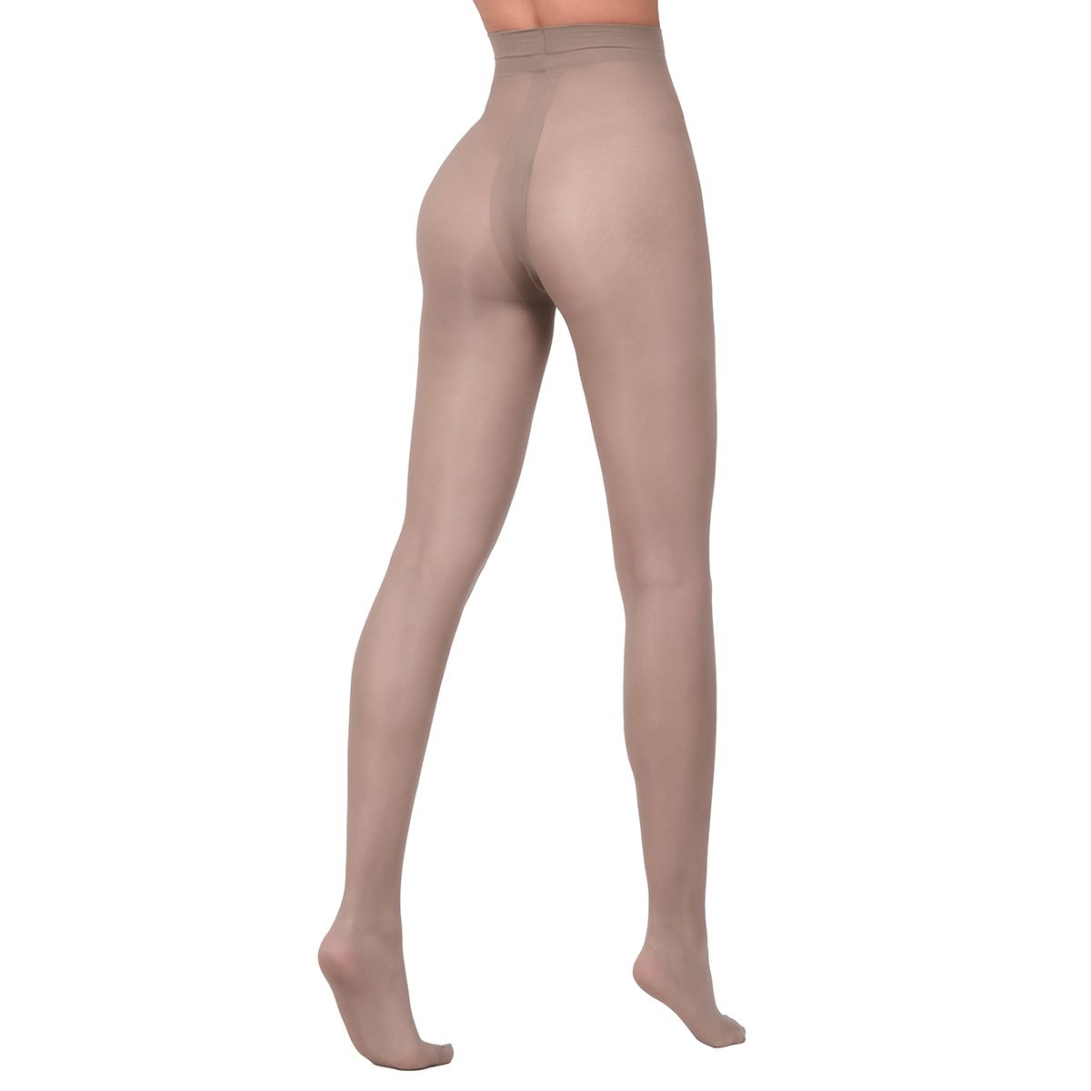 RITCHI - Media Velada Sheer Transparente Ritchi Elegancia Natural para Mujer