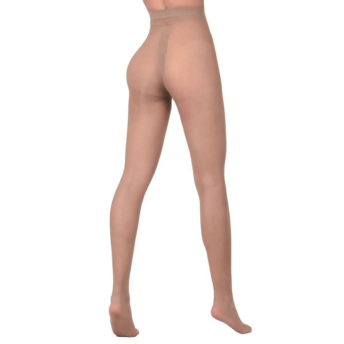RITCHI - Media Velada Sheer Transparente Ritchi Elegancia Natural para Mujer