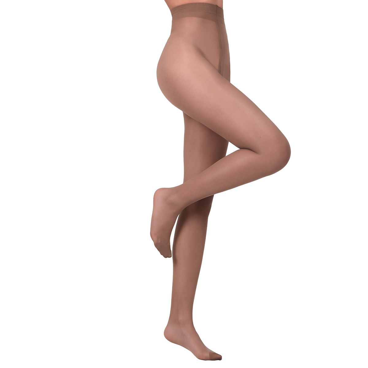 RITCHI - Media Velada Sheer Transparente Ritchi Elegancia Natural para Mujer