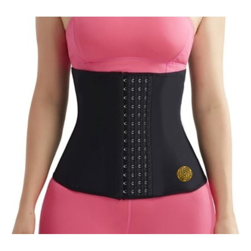 GENERICO - Faja Cinturilla Reductora Termica Sauna 4 Broches 34cm