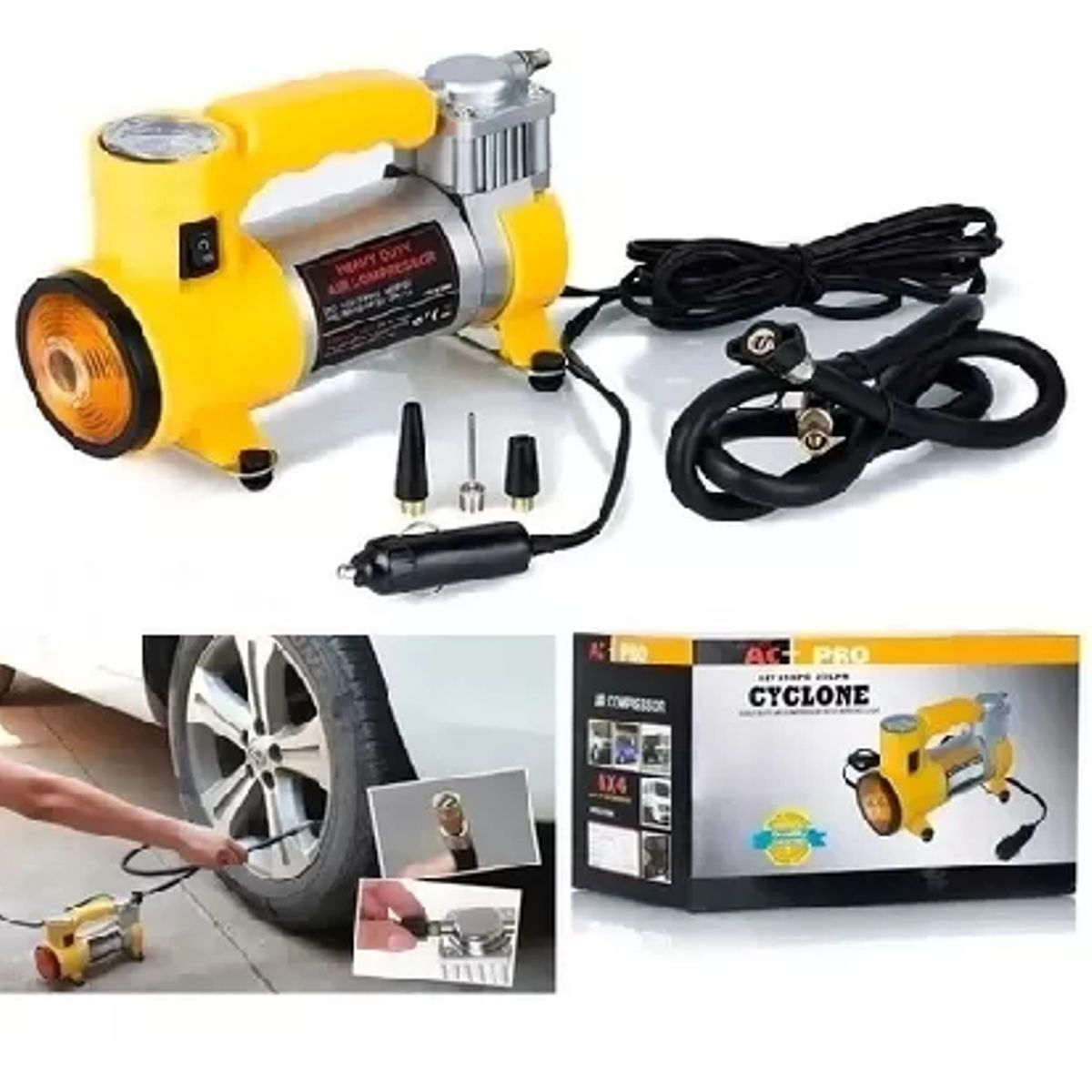 GENERICO - Mini Compresor De Metal Resistente 12volt 150