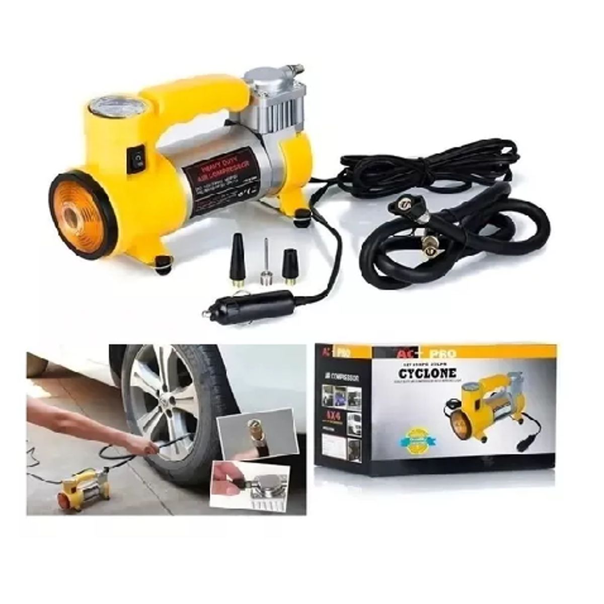 GENERICO - Mini Compresor De Metal Resistente 12volt 150