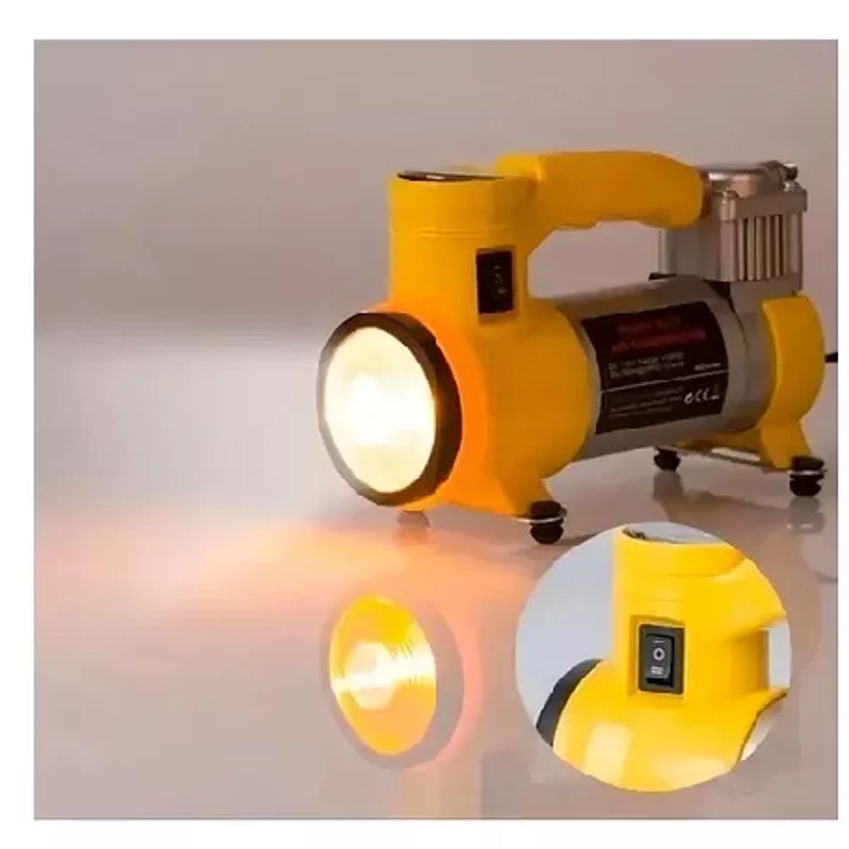 GENERICO - Mini Compresor De Metal Resistente 12volt 150