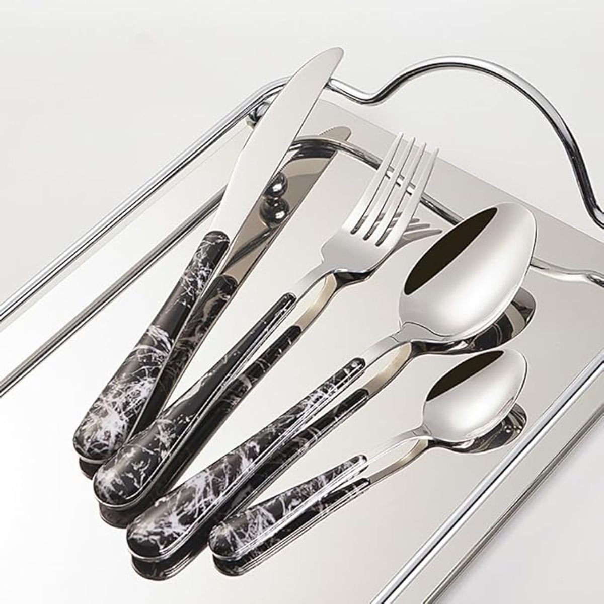 WINSOR - Juego De Cubiertos 16 Piezas En Acero Inoxidable