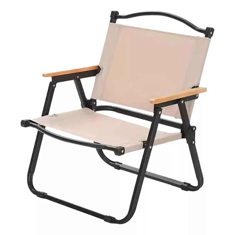 GENERICO - Silla Plegable Para Camping Beige W05B
