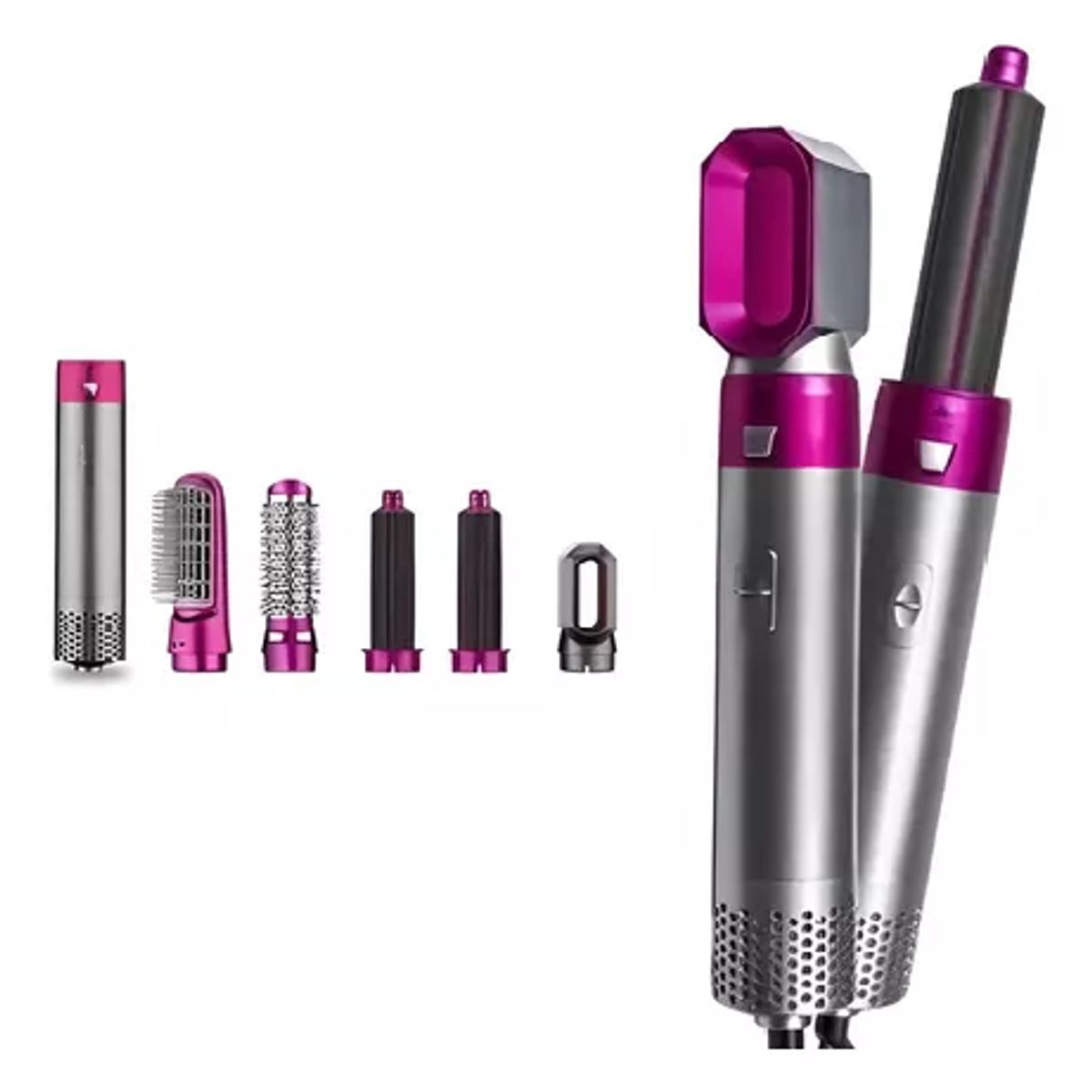 GENERICO - Secador Ondulador Cepillo Hot Air Styler 5 En 1 AlisadoR