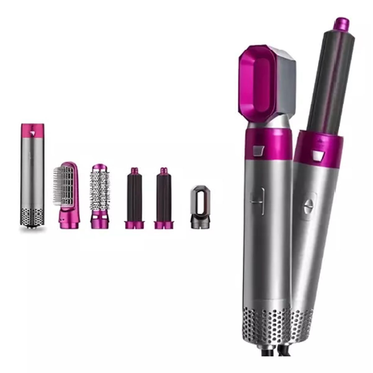 GENERICO - Secador Ondulador Cepillo Hot Air Styler 5 En 1 AlisadoR
