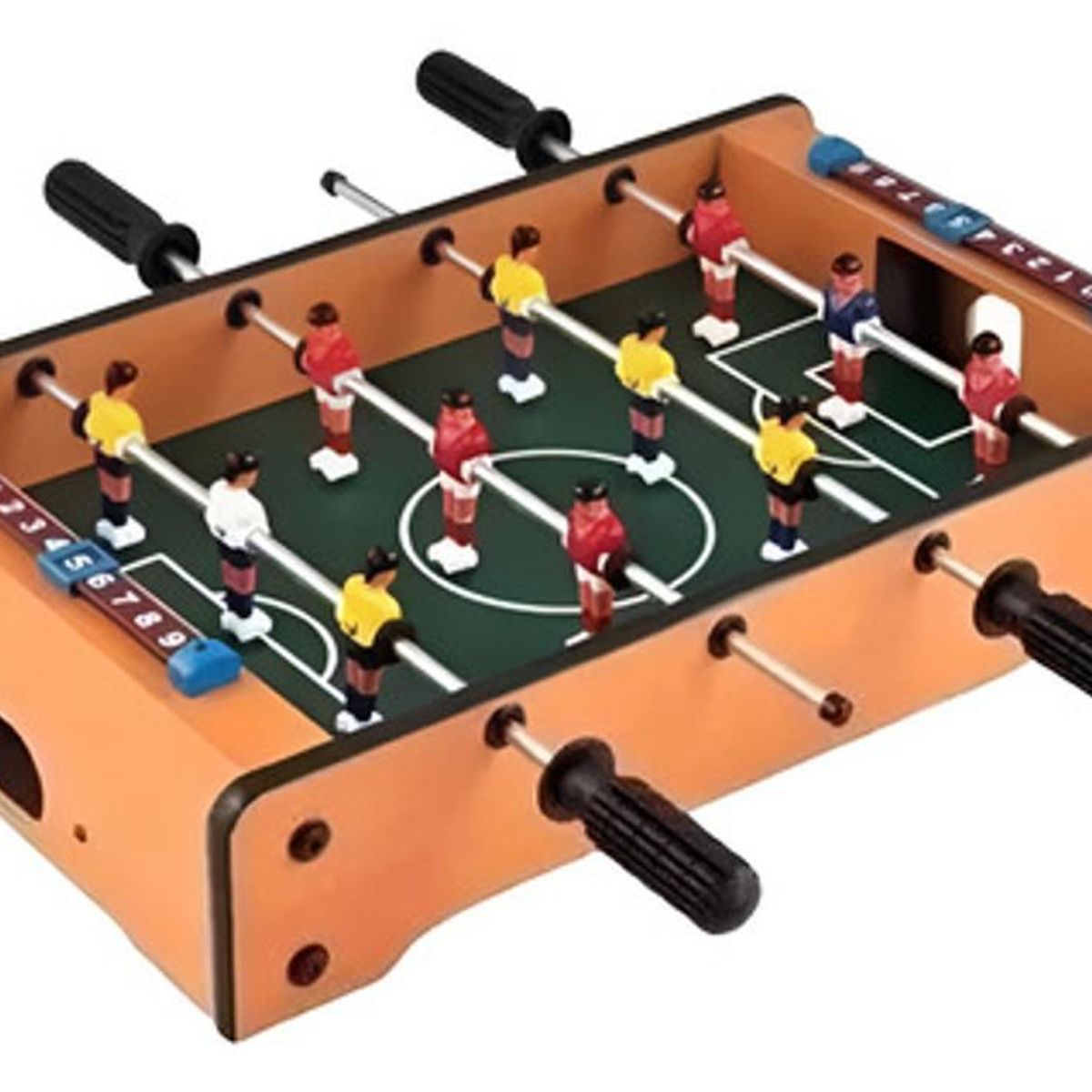 GENERICO - Futbolin Madera Juego Fútbol Niños Equipos Colombianos 50cm