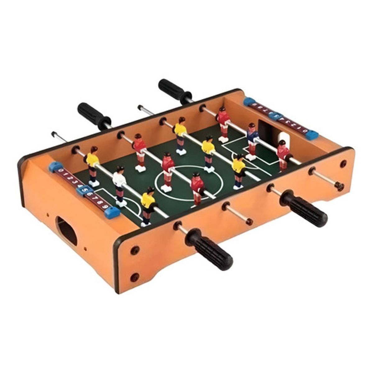 GENERICO - Futbolin Madera Juego Fútbol Niños Equipos Colombianos 50cm