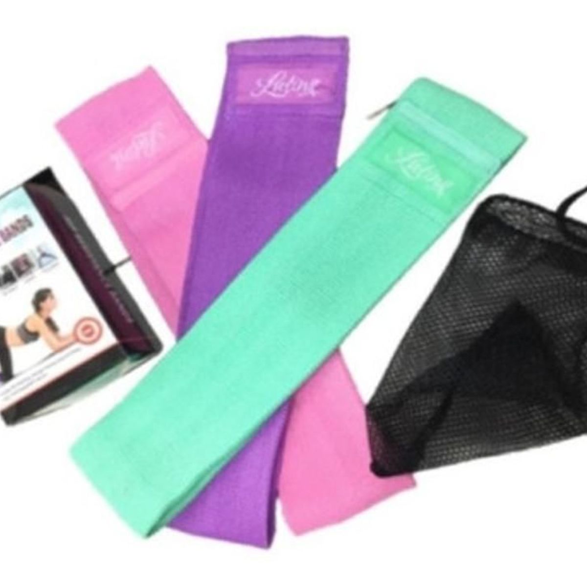 GENERICO - Kit Bandas Elasticas Tela Alta Calidad X3