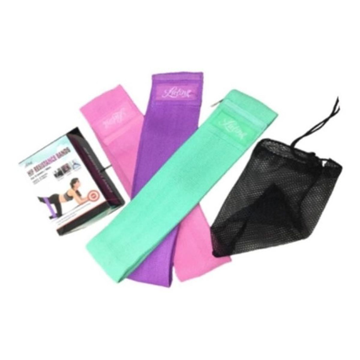 GENERICO - Kit Bandas Elasticas Tela Alta Calidad X3