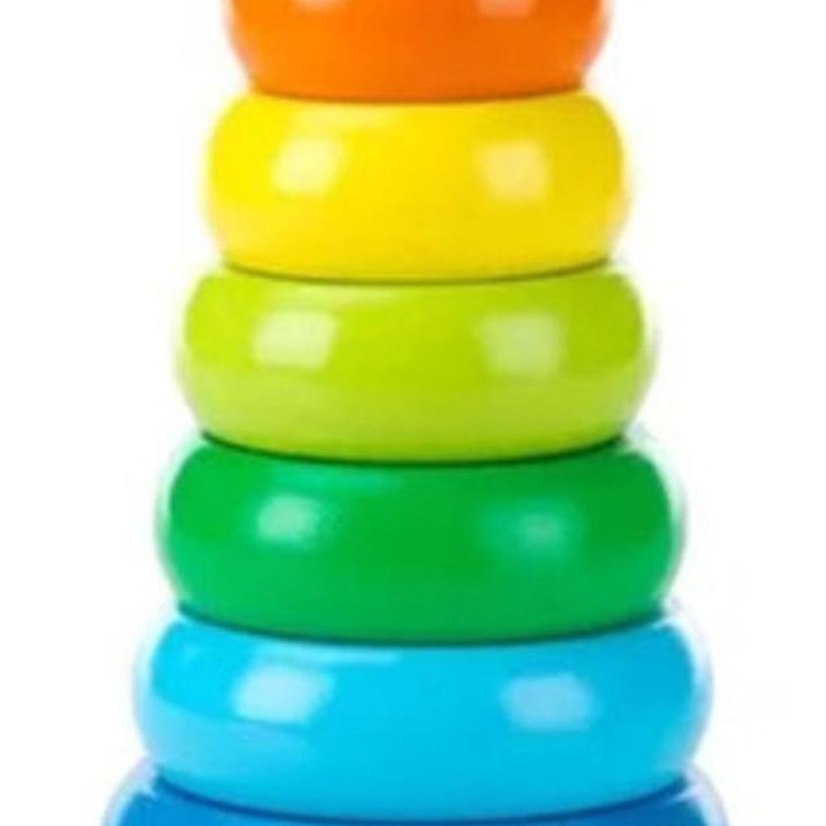 GENERICO - Torre Para Encajar Con Los Colores Del Arcoíris Para Niños