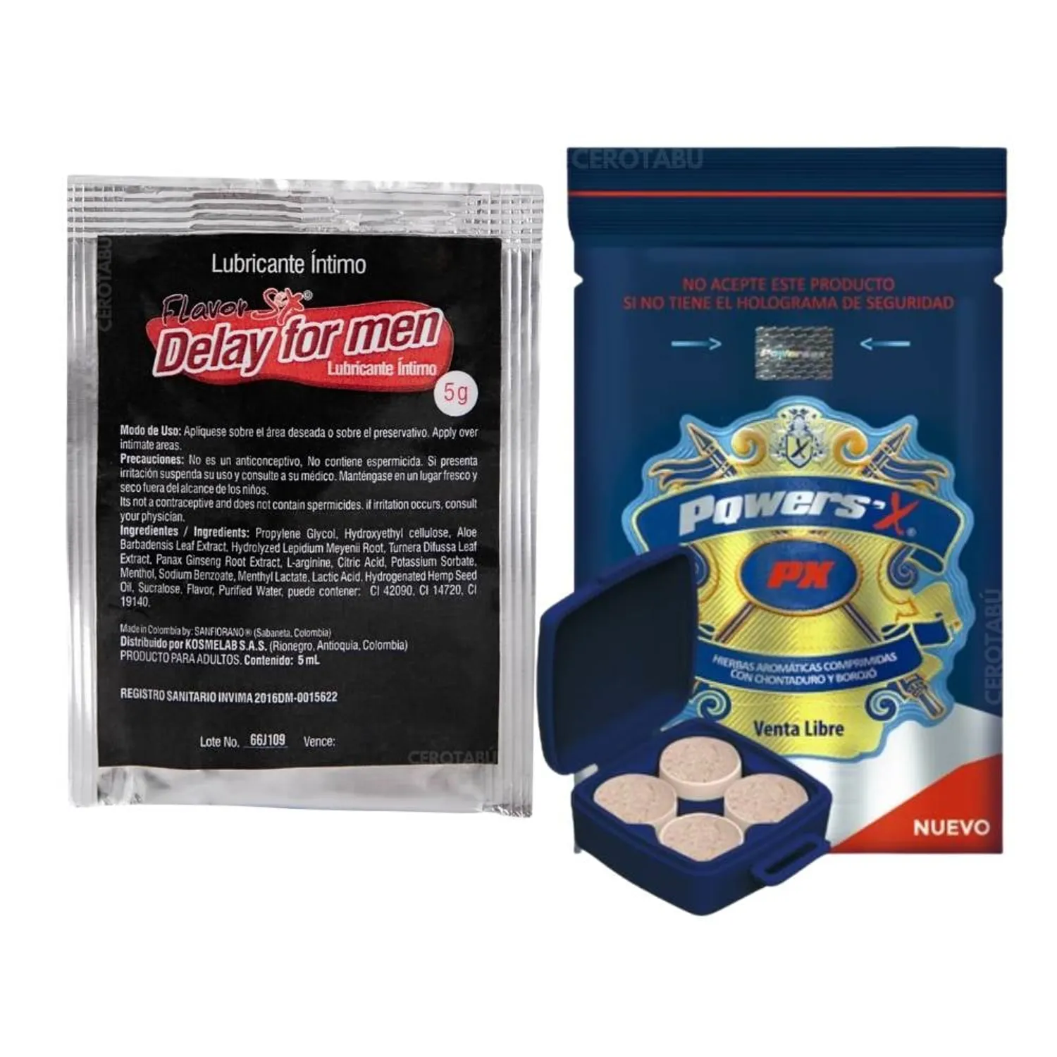 male vibrater Retardante Sexual Natural Eyaculacion + Potenciador Sexual Unisex GENERICO