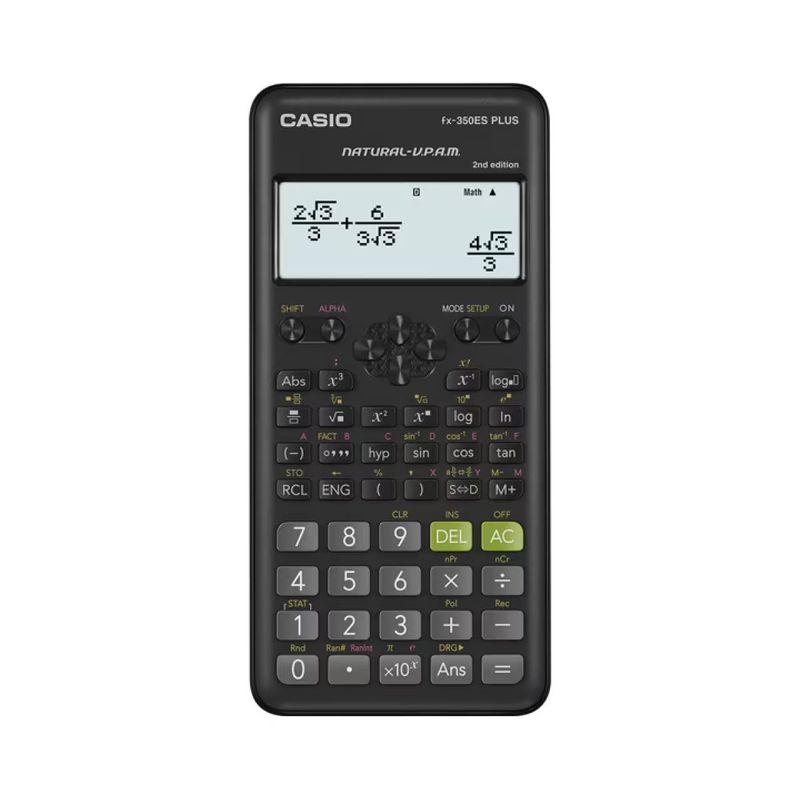 CASIO - Calculadora Científica Casio Fx350es Plus 252 Funciones