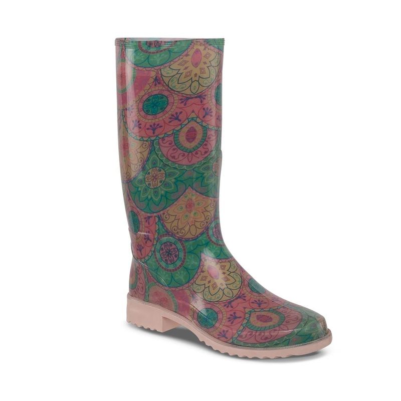 CROYDON - Botas Lluvia Tiffany  Jarilla Verde para Mujer Croydon