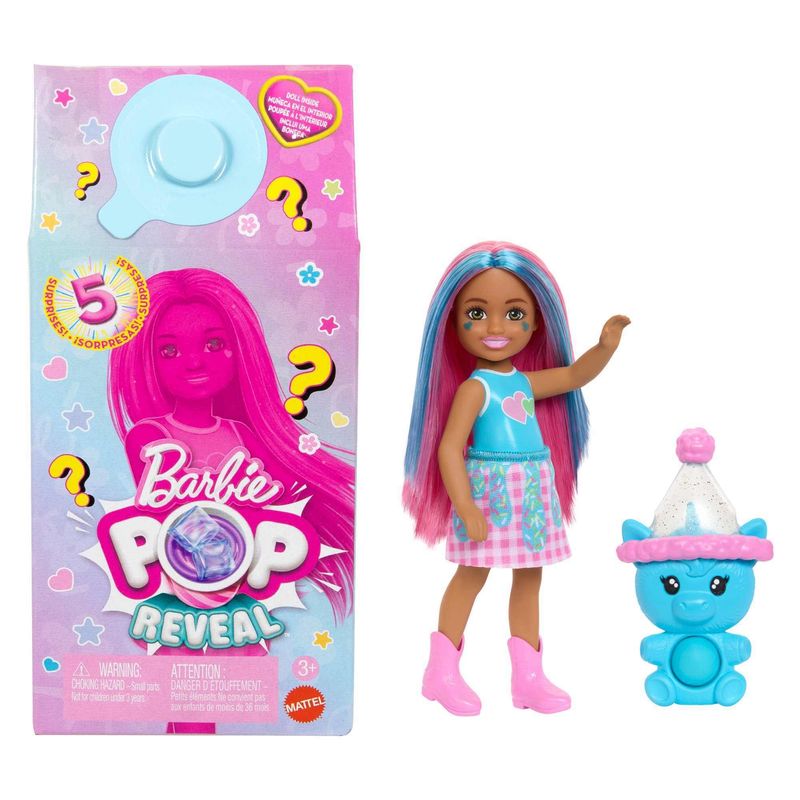 BARBIE - Barbie Pop Reveal Muñeca Batidos Chelsea Sorpresa