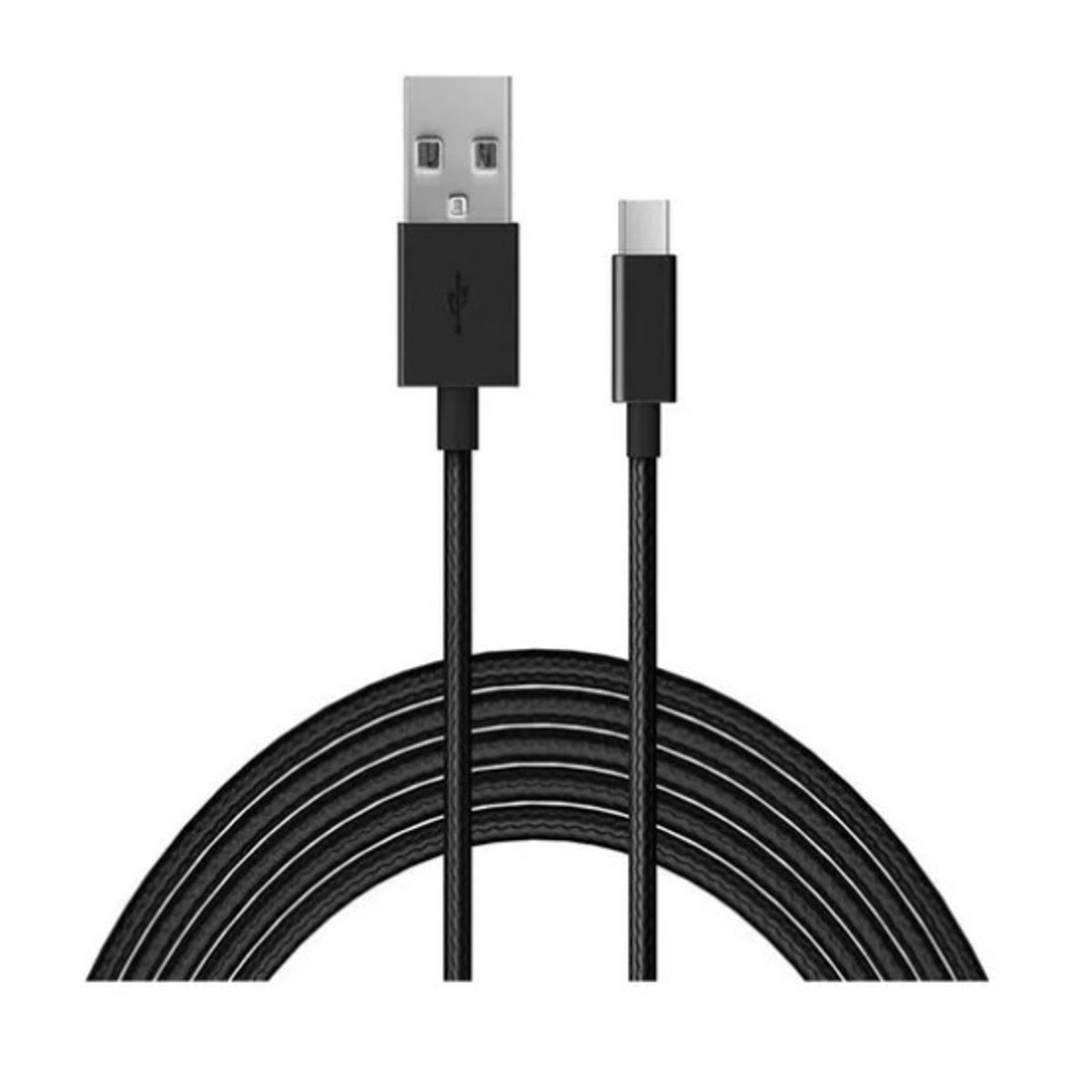 GENERICO - Cable De Carga Control Ps5 1.8 Metros Color Negro Nuevo.