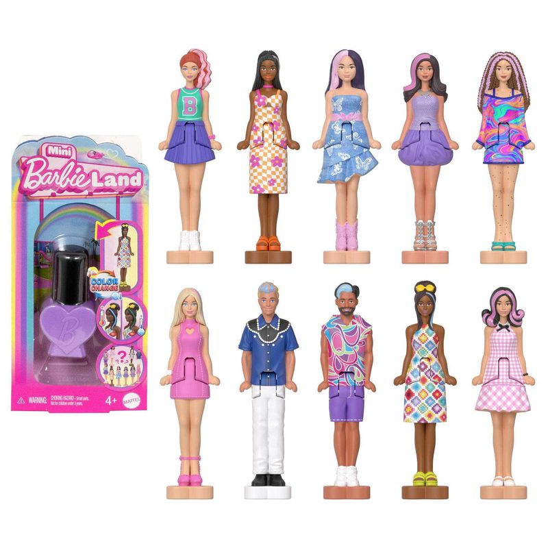 BARBIE - Barbie Mini Barbieland Muñeca Fashionista Sorpresa