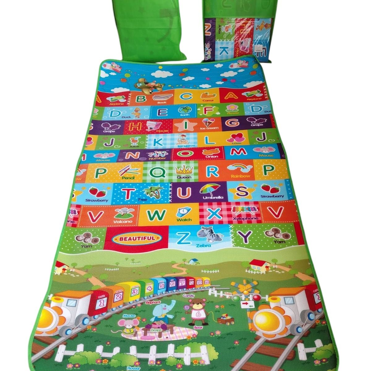 INFANTILES CAJUROMIX - Tapete Infantil Térmico Aventura Alfabética