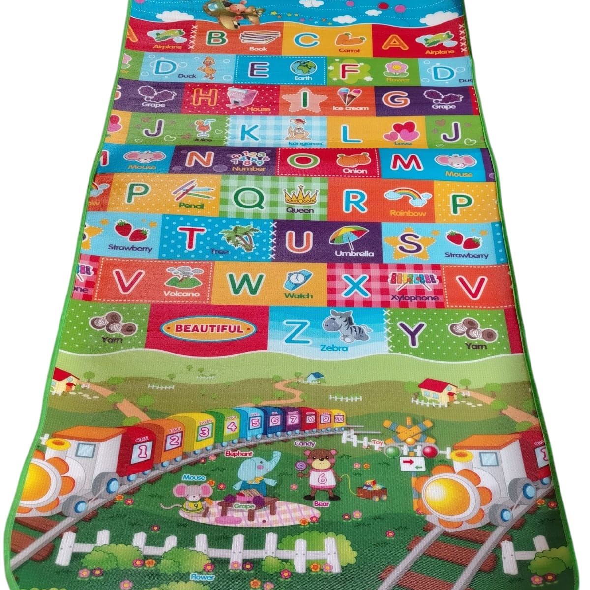 INFANTILES CAJUROMIX - Tapete Infantil Térmico Aventura Alfabética