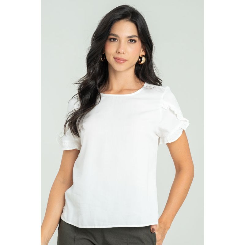 RAGGED - Blusa brhynn Blanco crudo Ragged