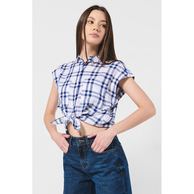 KOAJ - KOAJ BLUSA CAMISERA HOMBRO RODADO MUJER