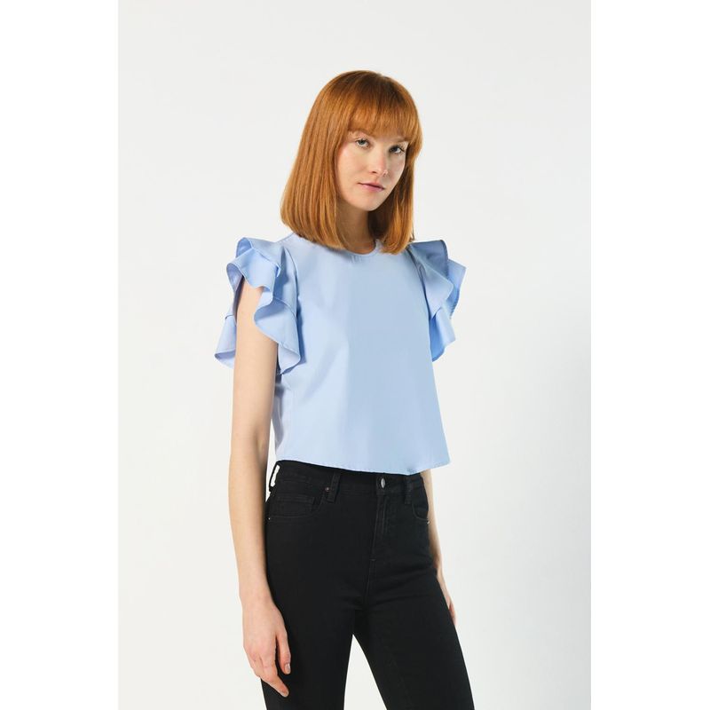 KOAJ - KOAJ BLUSA KOAJ MANGA GOLAS 11229 3/2