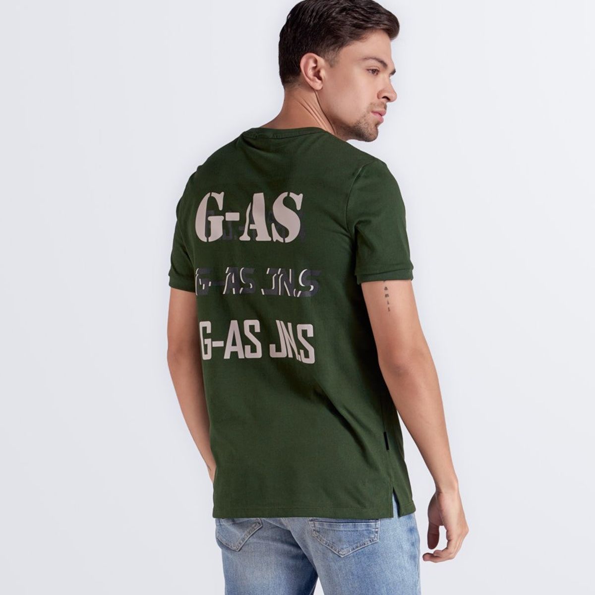 GAS EVOLUTION JEANS - Camiseta Para Hombre Gas