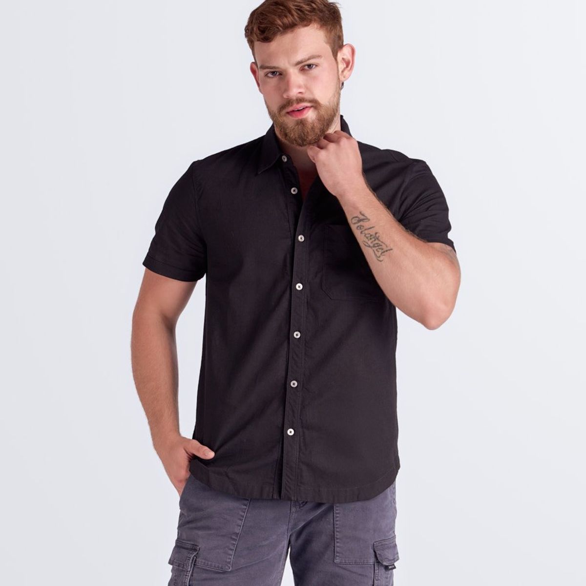 GAS EVOLUTION JEANS - Camisa Para Hombre Gas