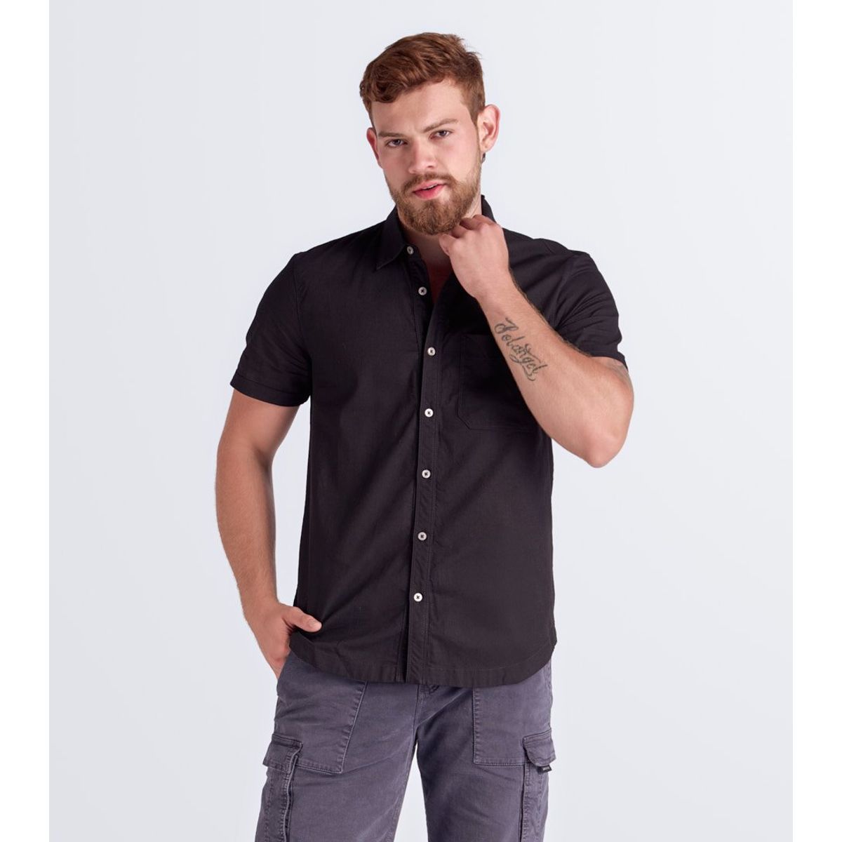 GAS EVOLUTION JEANS - Camisa Para Hombre Gas