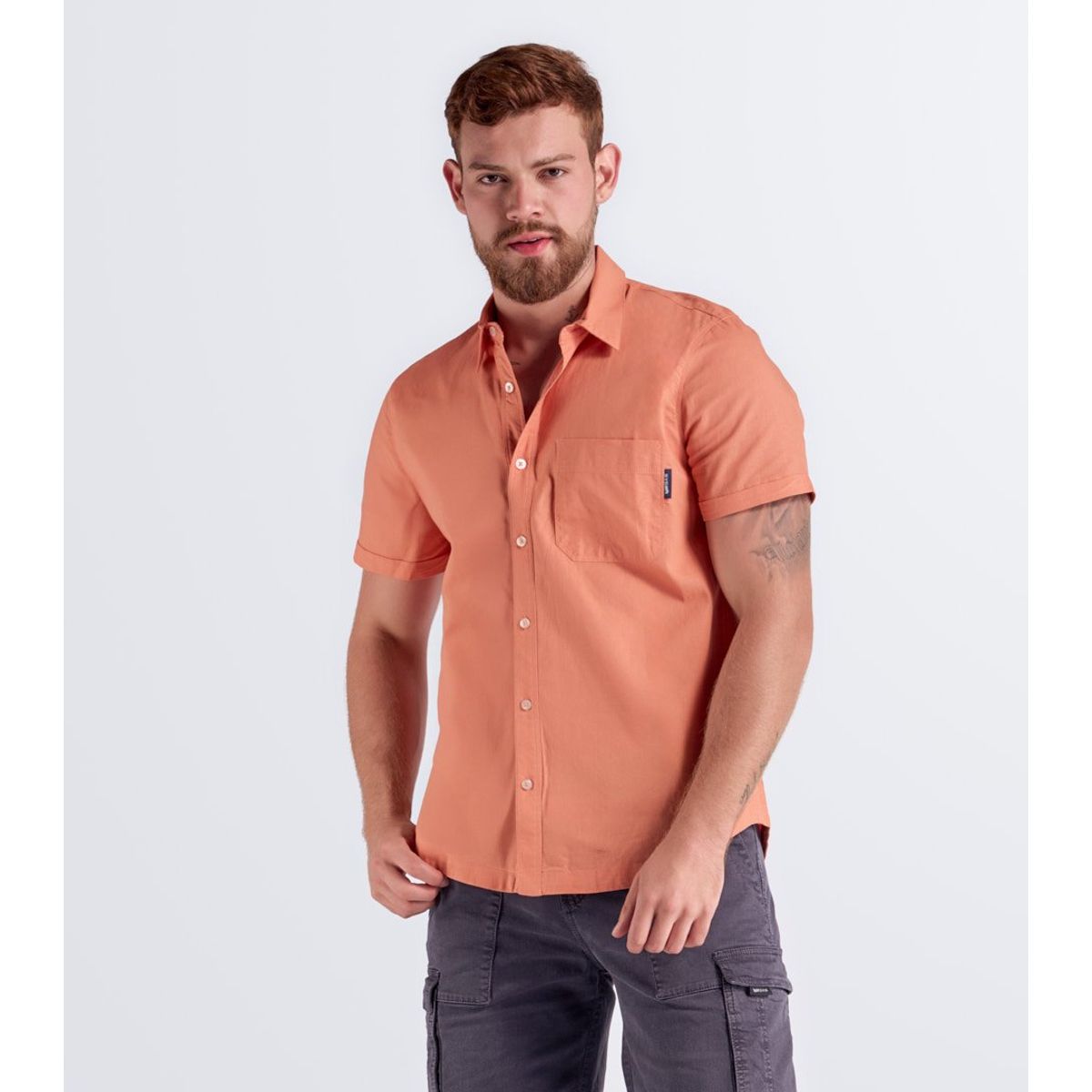 GAS EVOLUTION JEANS - Camisa Para Hombre Gas