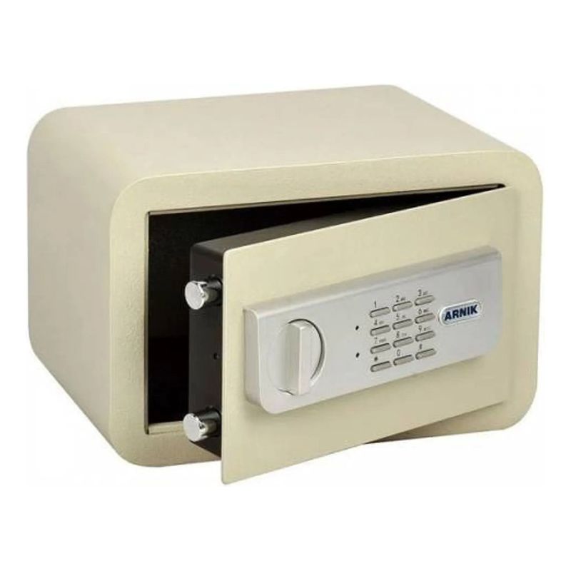 GENERICO - Caja Fuerte Blinder Blanca 20x31x20 Cm